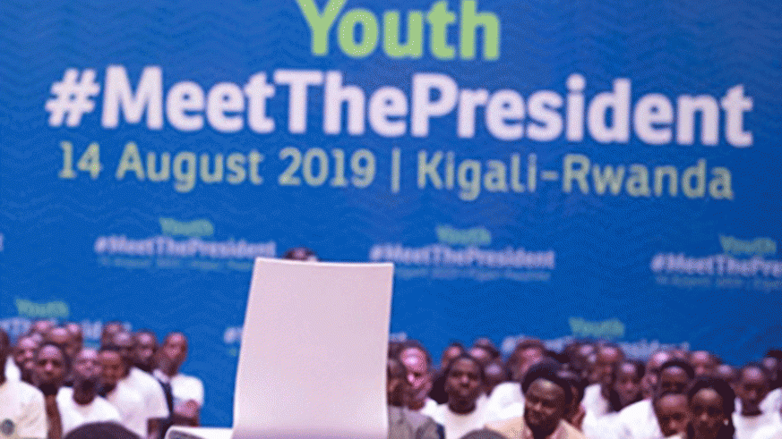 Rwanda’s youth sum up mission on progress in three words: disrupt to build