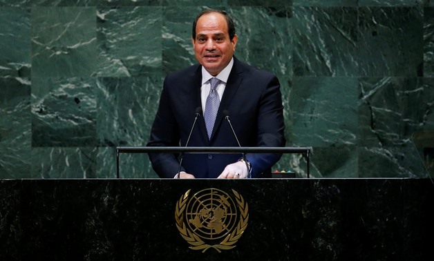 Britain’s Johnson praises Egypt’s economy during talks with Sisi