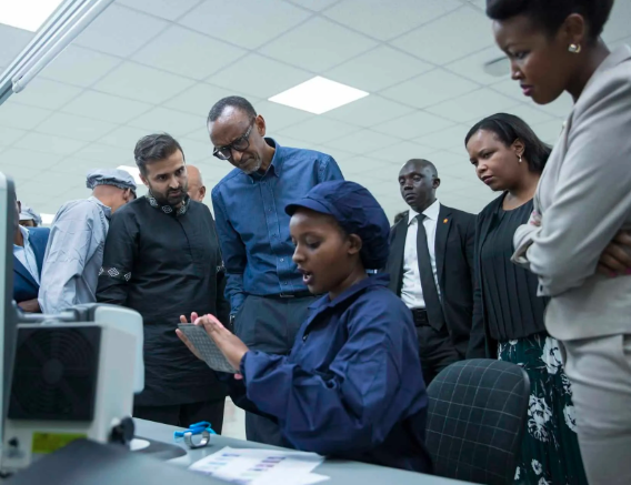 Kagame launches Africa’s first smartphone factory – Made in Rwanda Mara phones