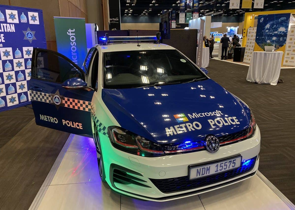 Take a look at South Africa’s new high-<font color=#ff0000>tech</font> police cars