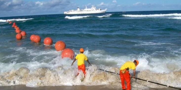 Installation of Sea cable linking Kenya and Djibouti starts
