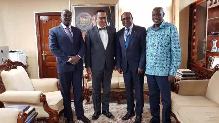 Minister Bartlett in Kenya to establish resilience outpost
